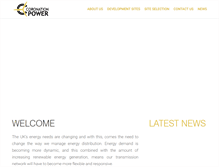 Tablet Screenshot of coronationpower.com